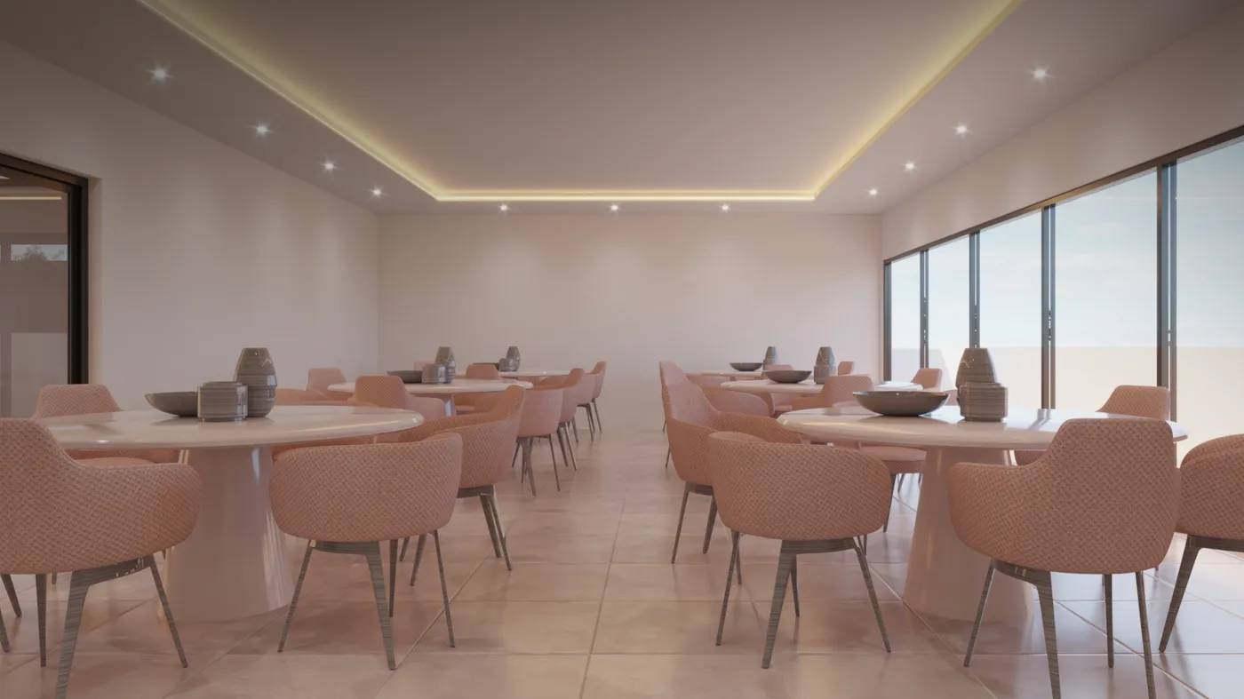 Salón social de RISE 2